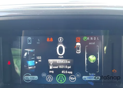 2011 Chevrolet Volt z USA, uszkodzony, nr VIN 1G1RD6E48BU103276